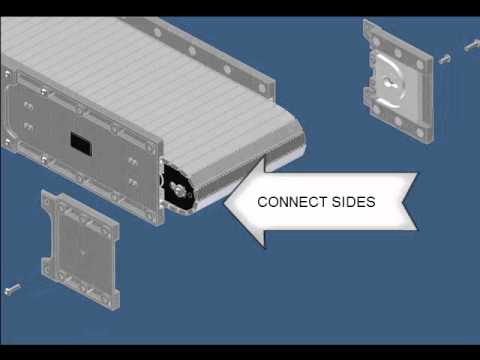 DynaCon Conveyor Belt install 100-600mm.wmv