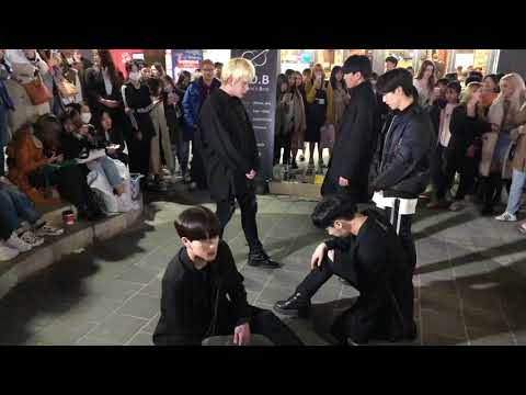 190412 홍대 버스킹 디오비 전체 직캠 : 세븐틴(Seventeen) - 숨이차(Getting Closer) cover.