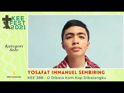 YOSAFAT I. GURUKINAYAN | KEE 388 - O Dibata Kam Kap Dibatangku | KEE FEST 2021 | Kategori SOLO