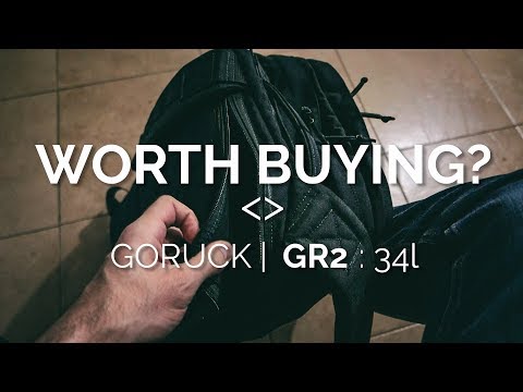 Traveling (one bag) with GoRuck GR2 - Is it worth buying?
