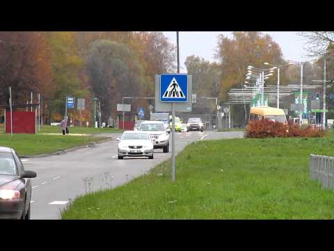 Canon PowerShot SX160 IS street zoom Riga Latvia test video