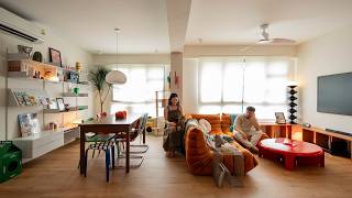 Inside A Color-Packed 93 Sqm Home With A Pottery Studio & Playful Art | Singapore