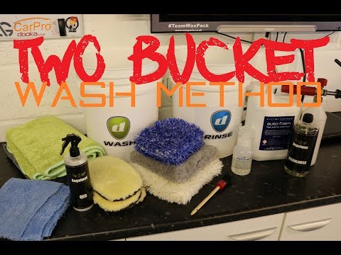 How to clean your car using the 2 bucket wash method - Safe car washing