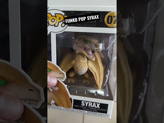Vídeo relacionado con Funko Pop! Television: House of The Dragon - Syrax - Dragon - Figura de Vinilo Coleccionable - Idea de Regalo - Mercancía Oficial - Juguetes para niños y Adultos - Figura Modelo para coleccionistas
