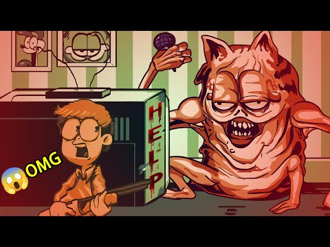 FNF The Great Punishment but Gorefield Phase 2 Vs Jon Sing - Gorefield V2 mod - Friday Night Funkin'