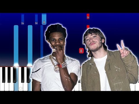 Paulo Londra ft A Boogie Wit Da Hoodie - Party (Piano Tutorial)