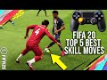 FIFA 20 - Top 5 Meta Easy SKILL MOVES To Beat Your Opponent & Get More Wins! (TUTORIAL POST PATCH)