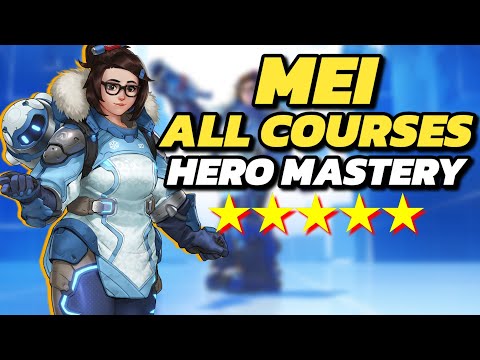 「Hero Mastery」 MEI 5 STAR ALL COURSES (Overwatch 2 Season 9 Guide)