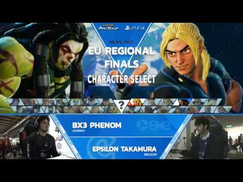 SFV: BX3 Phenom vs Epsilon Takamura - MGW 2017 Top 8 - CPT 2017