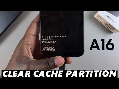 How To Wipe Cache Partition On Samsung Galaxy A16