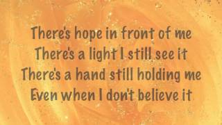 Danny Gokey - Hope In Front of Me - (with lyrics) (2014)
