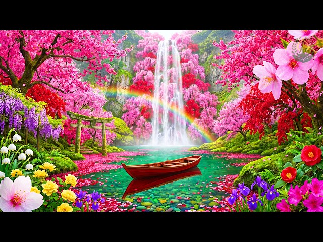 (No Ads) Spring Relaxing Music 🌿 Calm Your Nervous System and Restore Inner Peace