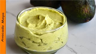 Avocado Mayo | Vegan Avocado Mayo | avocado mayonnaise recipe