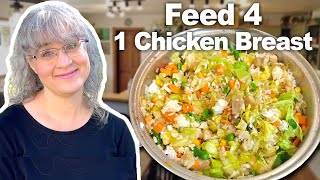 4 Genius Ways to Stretch 1 Chicken Breast Into Dinner