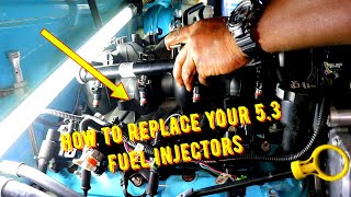 HOW TO REPLACE YOUR FUEL INJECTORS ON YOUR 5.3 VORTEC