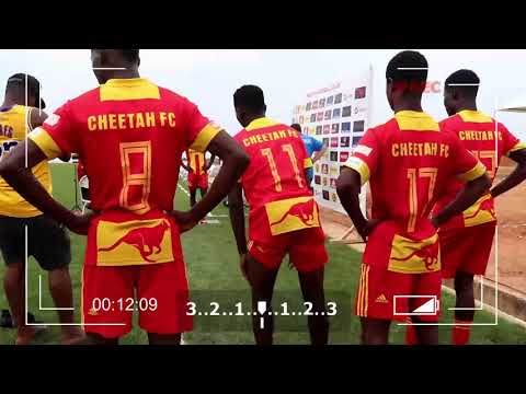 Cheetah FC Players undertake Explosive Test, Speed Test