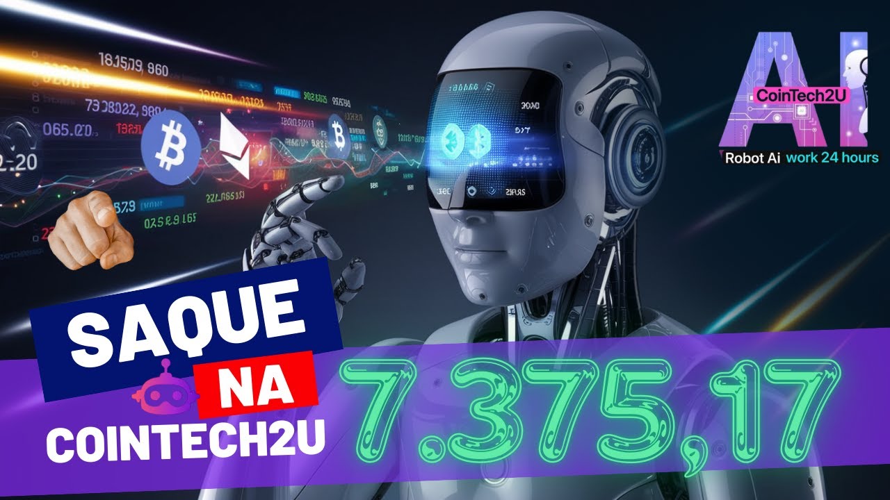 SAQUEI 7 MIL NA COINTECH2U, ROBÔ DE IA QUE FAZ DINHEIRO NO AUTOMATICO