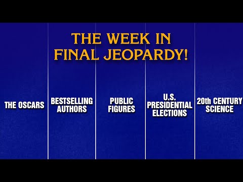 A Week in Final Jeopardy!: 10/13/25-10/17/25 | JEOPARDY!