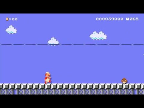 Super Mario Maker Levels: "March of the Goombas"