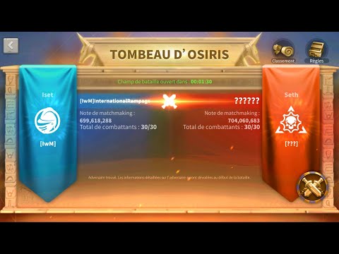 Iwm (K59) v. Vk Vikingar (K85) Rise of Kingdoms Ark of Osiris Match -
