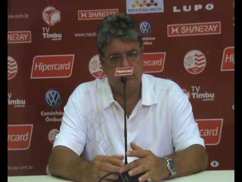 NauticoNET   Náutico 2x1 Barueri   Série A 2009   Coletiva Geninho