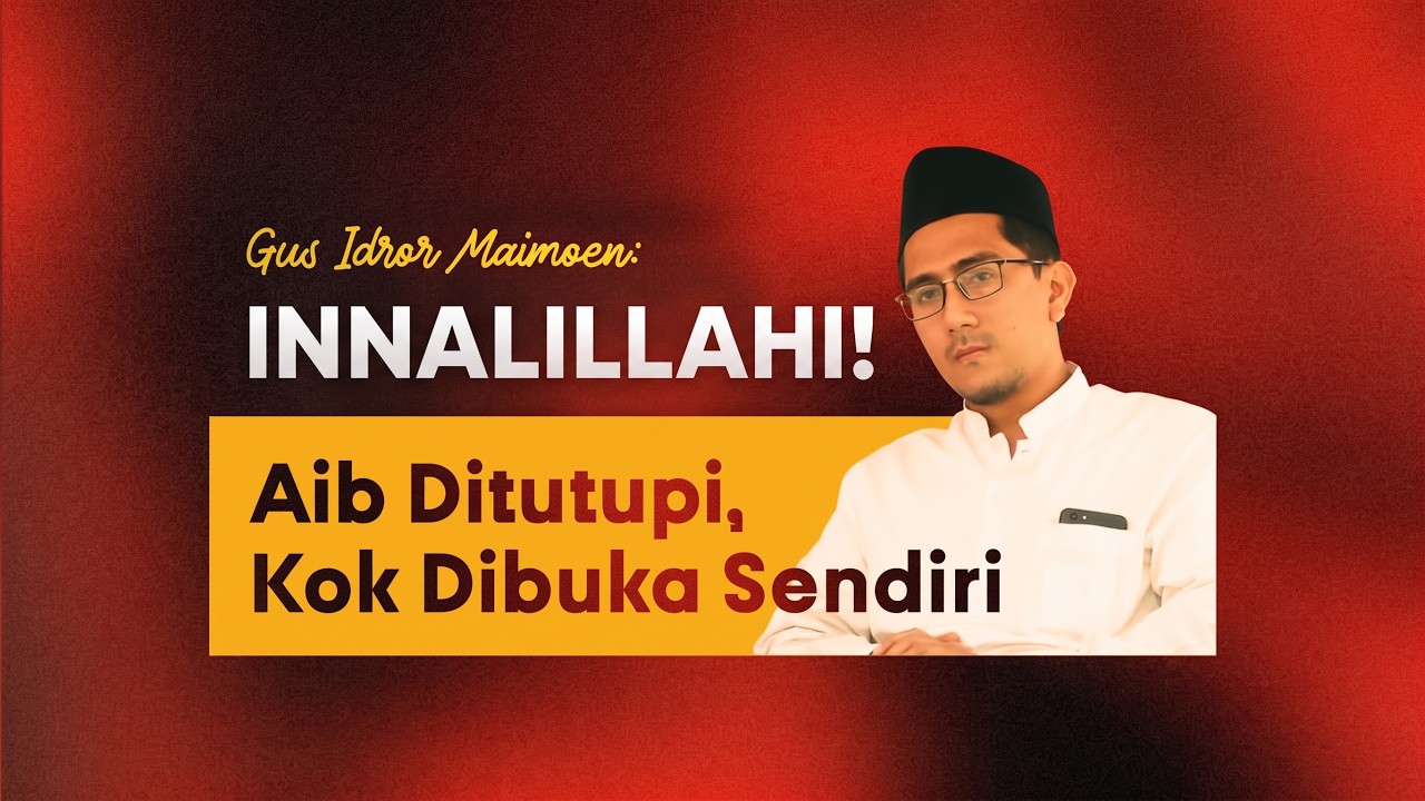 Gus Idror: Kisah Ashabus Sabti Yang Dilarang Melaut