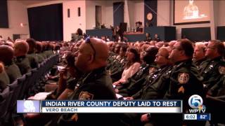 Indian River County Deputy laid to rest in Vero Beach