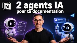 J'ai créé 2 agents IA dans Notion pour ma documentation (tuto complet)