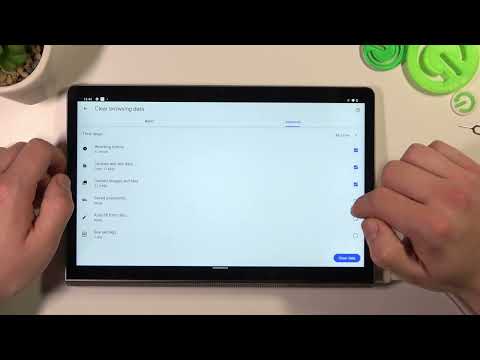 How to Clear Autofill From Browser on Lenovo Yoga Tab 11 / Clear Auto Fill Form Data