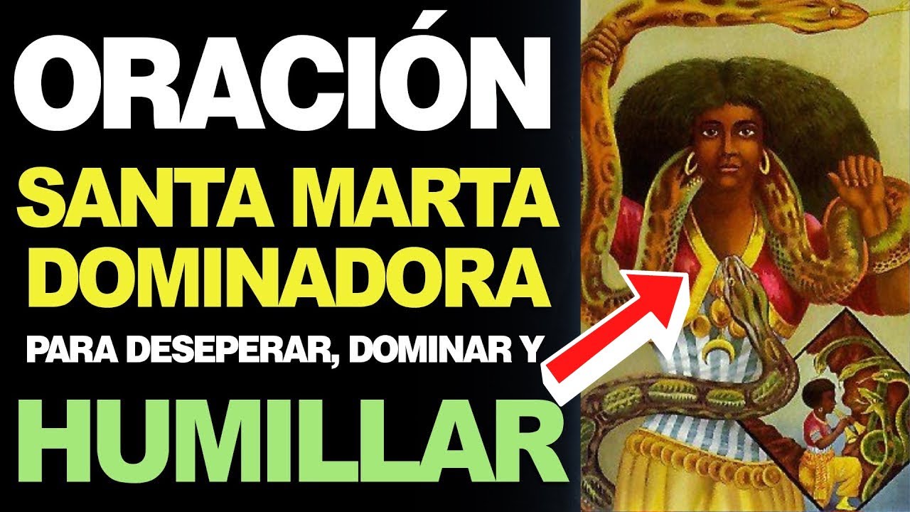 Watch video ORACIÓN A SANTA MARTA LA DOMINADORA ❤️ PARA DESESPERAR Y DOMINAR A UNA PERSONA RÁPIDO 🌹✅♥️ Now ORACIÓN A SANTA MARTA LA DOMINADORA ❤️ PARA DESESPERAR Y DOMINAR A UNA PERSONA RÁPIDO 🌹✅♥️