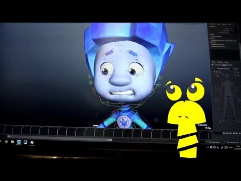 Фиксики - Секреты фиксиков (7). Риг. Управление 3D-моделями. Как создается мультфильм.