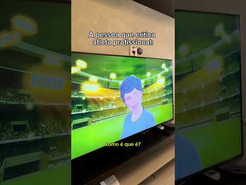 A pessoa que critica atleta profissional: