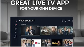 GREAT LIVE TV APP FOR THE ONN DEVICE