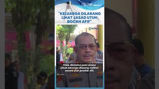 Kejanggalan Kasus Afif Bocah 13 Tahun Tewas Diduga Disiksa Polisi: Keluarga Dilarang Lihat Jenazah