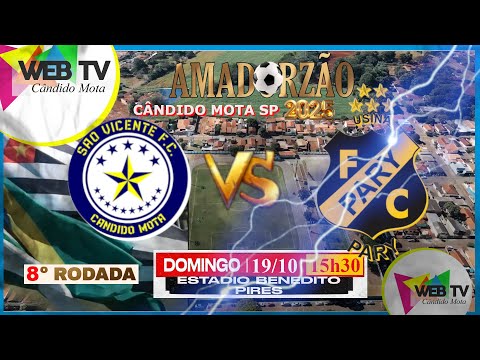 SÃO VICENTE X USINA PARY | AMADORZÃO DE CÂNDIDO MOTA 2025 | FASE GRUPO | DATA 19 DE OUTUBRO.