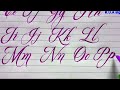 How To Write Script Fonts Letters Atoz English Alphabets