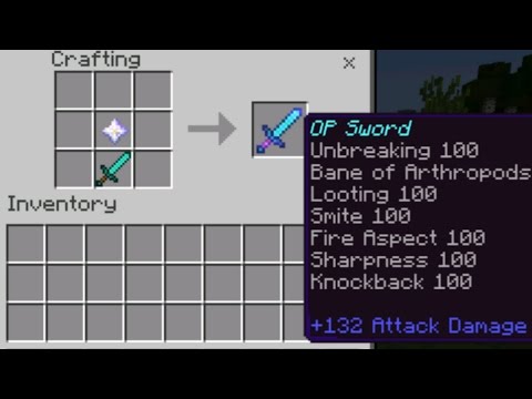 OP ENCHANTMENTS in Minecraft Pocket Edition (Overpowered Enchanted Tools)