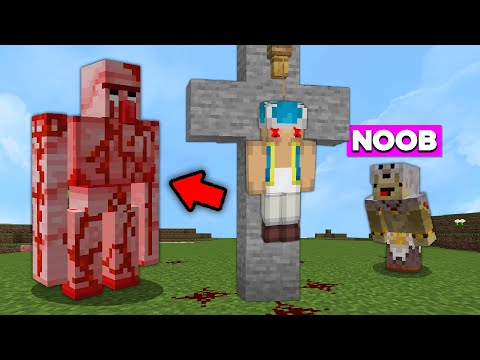 LINED - I Controlled Blood Golem for trolls in Minecraft