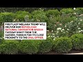 Spruced Up White House Rose Garden Set For First Lady Speech