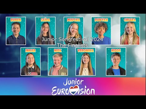 These are the 9 JSF Finalists | Junior Songfestival 2024 |