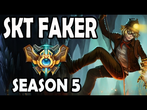 SKT T1 Faker Ezreal vs Vladimir MID Ranked Challenger Korea