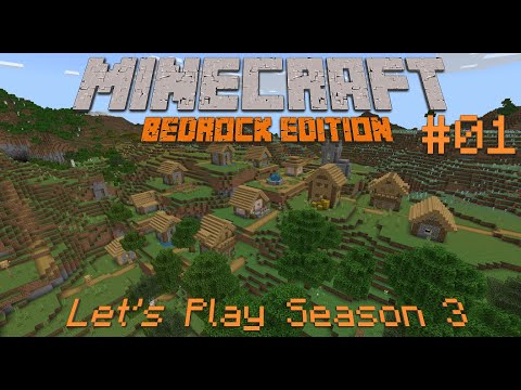 New 1.19 World! - Episode 01 | Let's Play Season 3 (Minecraft Bedrock Edition 1.19)