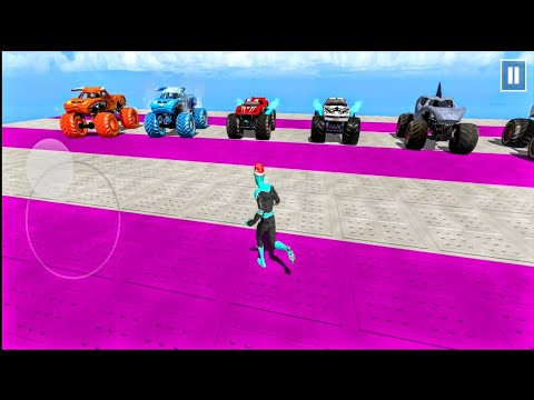 Monster Truck Derby Racing Crash Stunts - Car Games - Truck Games