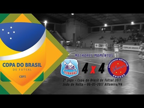 Tubarão CFZ 4X4 Shouse   2º Jogo   Copa do Brasil de Futsal   Melhore Momentos