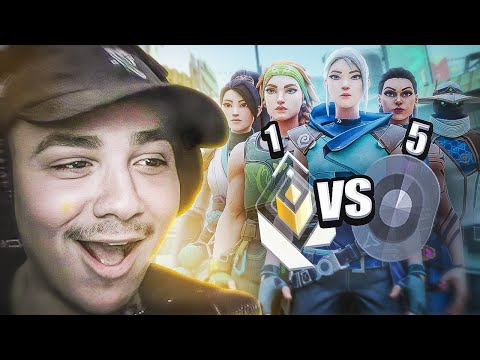 1 RADIANTE vs 5 FERROS | o IMPOSSÍVEL aconteceu! 😱