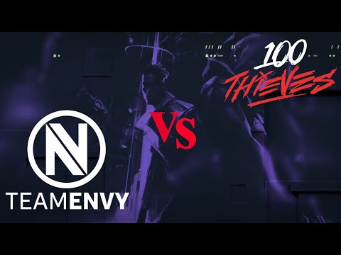 Team Envy vs 100 Thieves Valorant Champions Tour Stage 3: Masters Berlin Semifinal