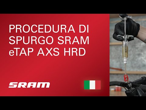 Procedura di spurgo SRAM eTap AXS® HRD™
