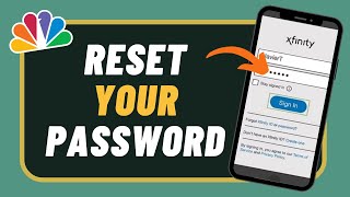 Xfinity Comcast - How to Reset Password 