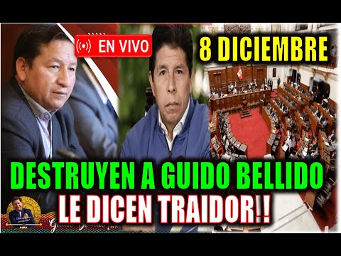 🔴NO QUIEREN VERLO!! GUIDO BELLIDO TRATA DE EXPLICAR LO SUCEDIDO TRAS LA VACANCIA DE PEDRO CASTILLO