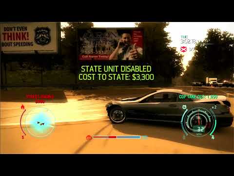 Let's Play Need For Speed Undercover (PlayStation 3 Revisited) - Challenge Series - Cop Takeout